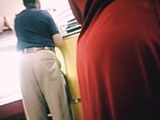 Kırmızı Djellaba Fat Arap Marocain Exasperation