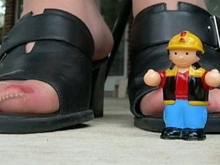 Goliath dans Collant (Foot Fetish)