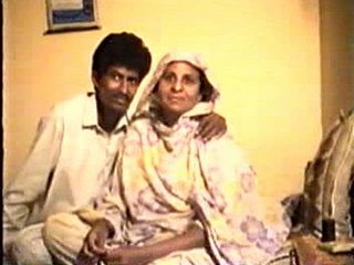 Pakistán Pareja amateur hecha en casa de la vendimia