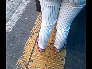 Novinha डे सोशल Na Fila Do ônibus