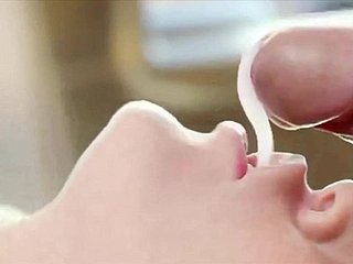 귀여운 소녀를위한 크림 정자