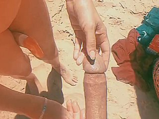 Nudist Tag am Strand