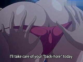 このセクシーなアニメの女の子はこの女の子に彼女の体を与えます