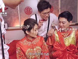 Modelmedia Asia-Lewd Connubial Scene-Liang Yun Fei-MD-0232-Bestオリジナルアジアポルノビデオ