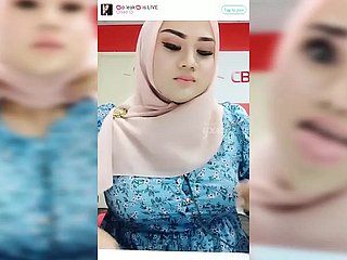 Hot Maleisische hijab - Bigo Hold to #37