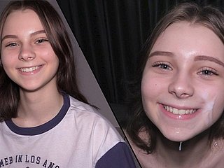 18 -летняя милашка - идеальный покорный трах