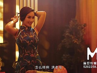 Pan de kneading de style bande-type-chinois EP2-LI Rong Rong-MDCM-0002, meilleure vidéo porno originale de l'Asie