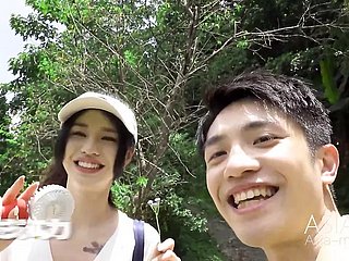 Trailer- Eerste keer Speciale camping EP3- Qing Jiao- MTVQ19-EP3- Beste originele Azië-porno film over