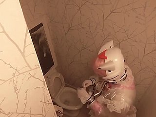 Chibi Sputnik Clear PVC Bit of San Quentin quail Eva Helmet Breathplay Cleaning