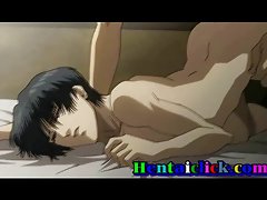 Linda hentai gay culo jodido
