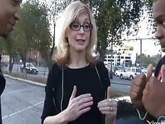 Nina Hartley bekommt zwei BBCs