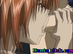 Knappe hentai auntie hardcore anale making love pastime