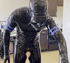 يهتز المطاط في جوارب اللاتكس