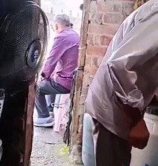 superannuated beggar