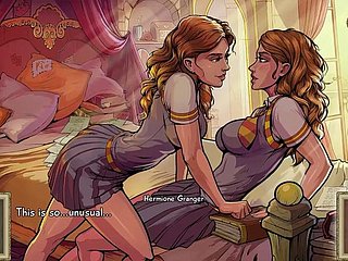 Colección de animación libidinous de Hermione (Parte 01) y juego descargable de Innocent Witches