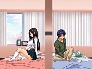 نوجوان hentai جوڑے بلی Creampie