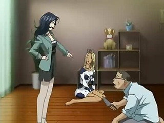 Hentai sandera itu kacau sebelum kerumunan