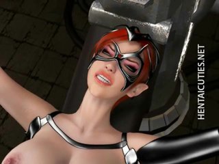 Maskeli 3D anime orospu facialized alır