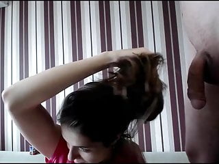 X-rated mollycoddle Hairjob, Cheveux longs, cheveux