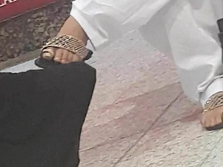 في سن المراهقة الباكستانية لطيف، وقدم جميلة وfaceshot