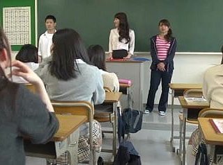 자막 극단적 인 안면 승마와 지옥에서 일본어 학교