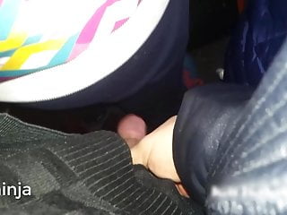 Encoxada - Grope Girl first of all Bus Cum (niesamowite)
