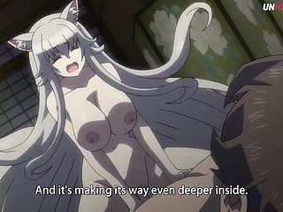 Fox meisje neukt een mens Rounded out Hentai
