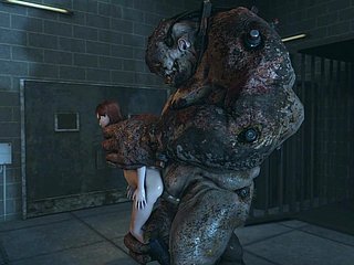 애슐리와 femshep 뜨거운 몬스터 혔어