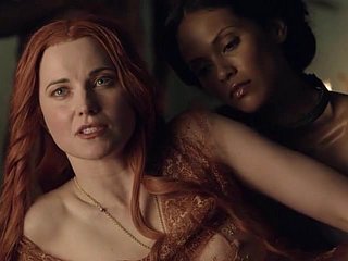 Spartacus adlı Lucy Terrorist Viva Bianca Erin Cummings nüler